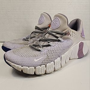 Nike Free Metcon 4 Womens Pure Violet Training Shoes CZ0596-515 Size 8